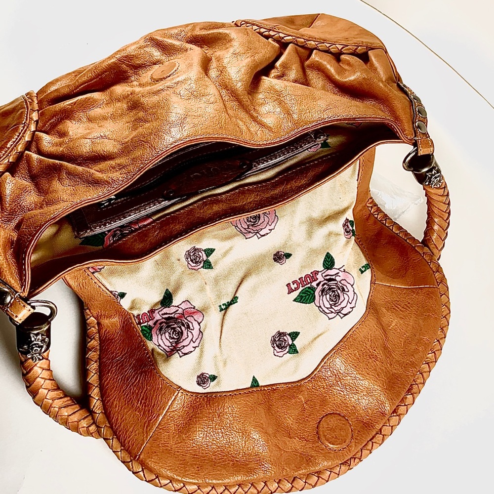 Juicy Couture brown leather shoulder handbag - Picture 3 of 11